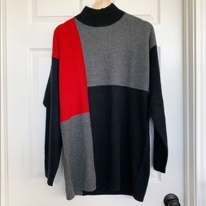 Lord and Taylor 100% Cashmere Sweater Dress